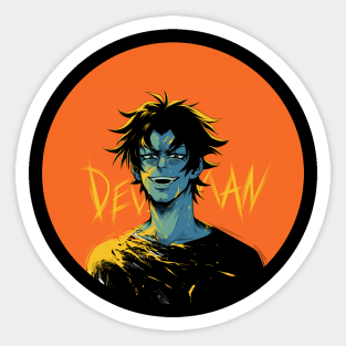 devilman crybaby Sticker